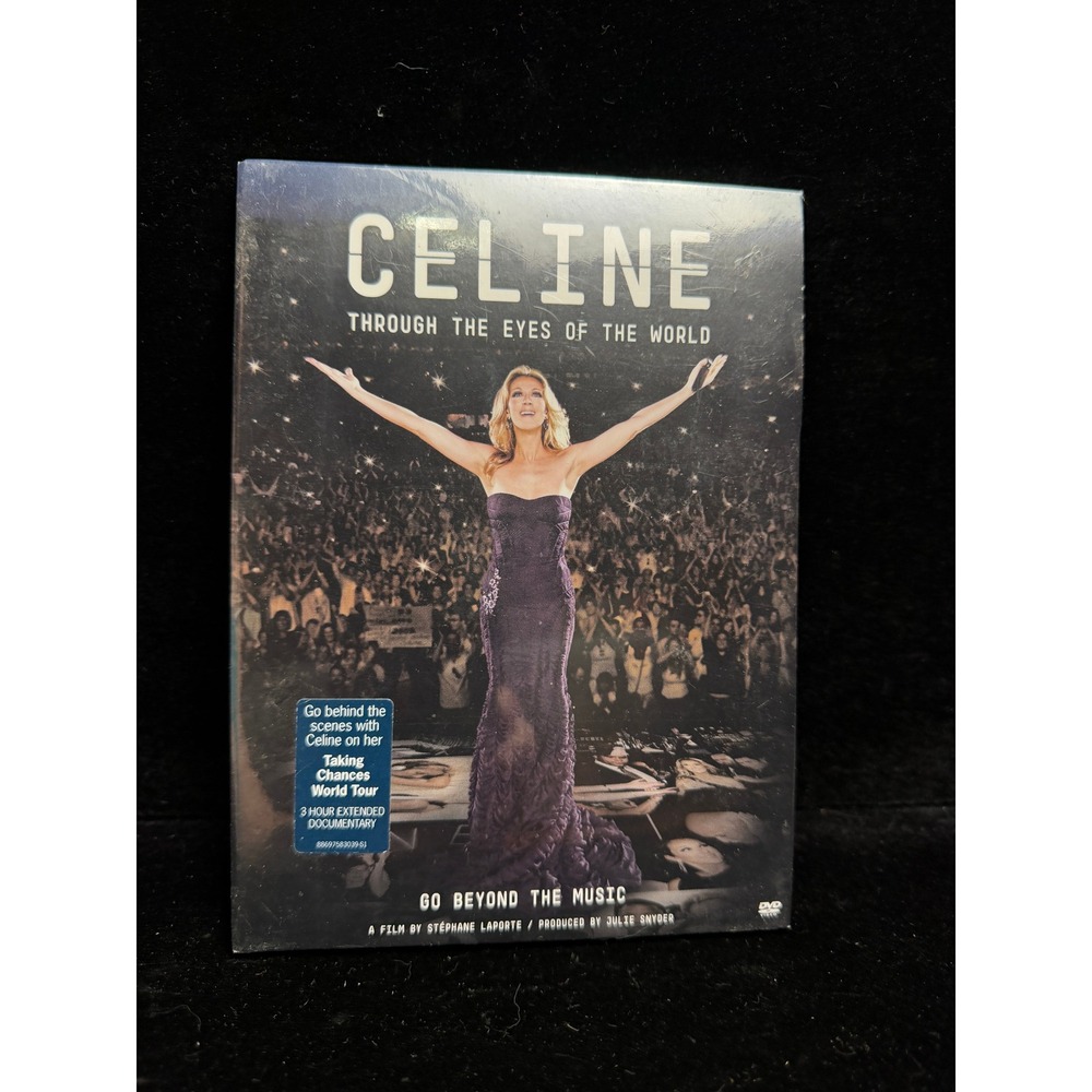 Celine Through the Eyes of the World DVD 3 Hour Extended Documentary New Sealed